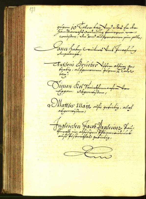 Stadtarchiv Bozen - BOhisto Ratsprotokoll 1680 