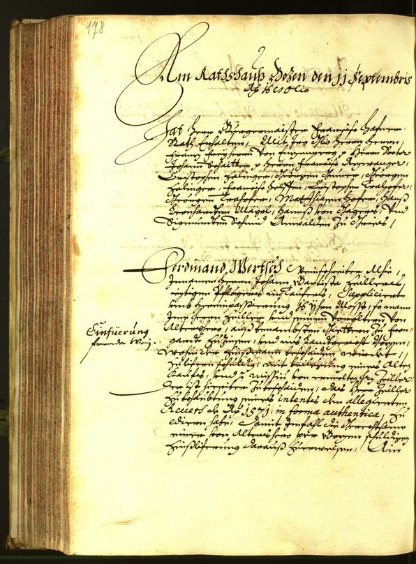 Civic Archives of Bozen-Bolzano - BOhisto Minutes of the council 1680 