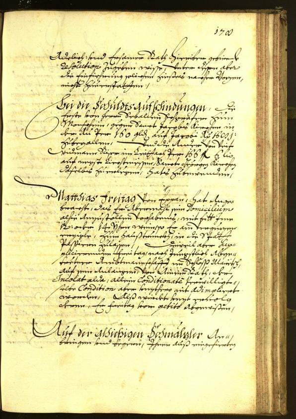 Stadtarchiv Bozen - BOhisto Ratsprotokoll 1680 