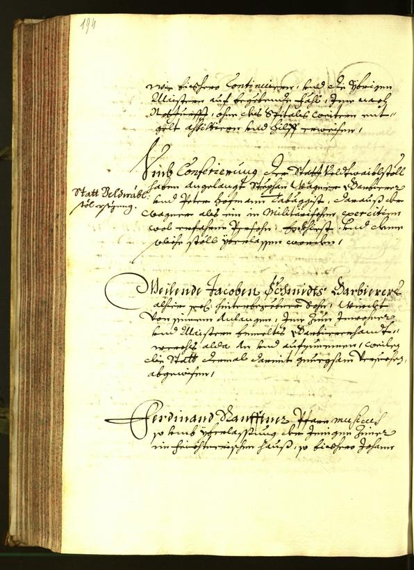 Stadtarchiv Bozen - BOhisto Ratsprotokoll 1680 