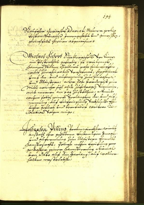 Stadtarchiv Bozen - BOhisto Ratsprotokoll 1680 