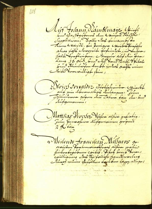 Stadtarchiv Bozen - BOhisto Ratsprotokoll 1680 