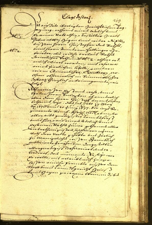 Stadtarchiv Bozen - BOhisto Ratsprotokoll 1680 