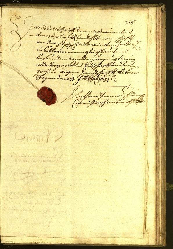 Stadtarchiv Bozen - BOhisto Ratsprotokoll 1680 