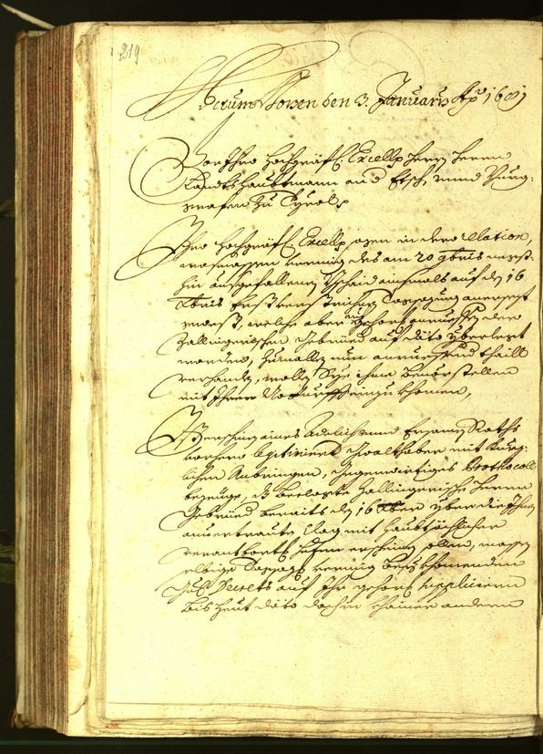 Civic Archives of Bozen-Bolzano - BOhisto Minutes of the council 1680 