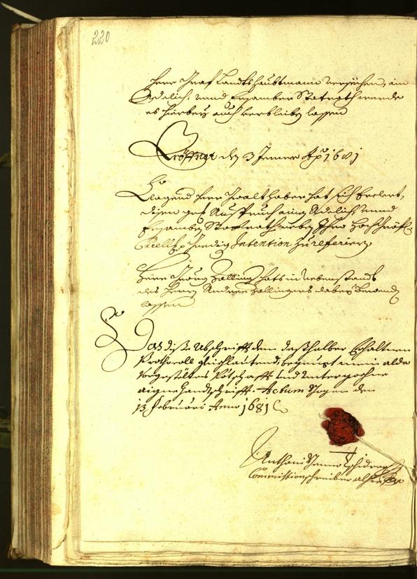 Civic Archives of Bozen-Bolzano - BOhisto Minutes of the council 1680 