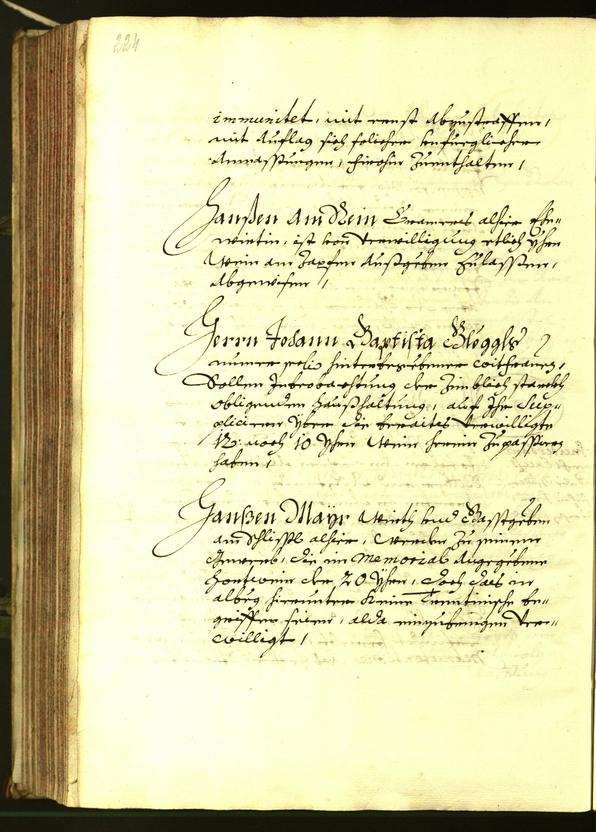 Stadtarchiv Bozen - BOhisto Ratsprotokoll 1680 