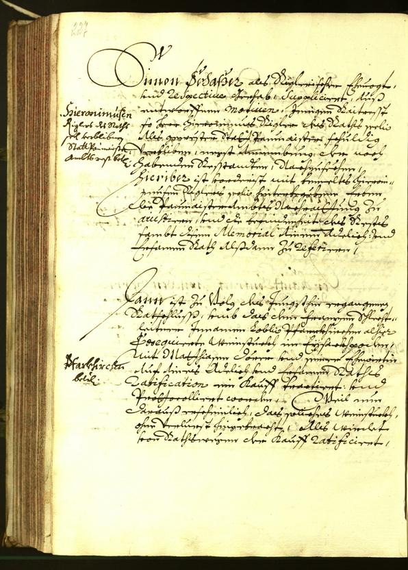 Stadtarchiv Bozen - BOhisto Ratsprotokoll 1680 