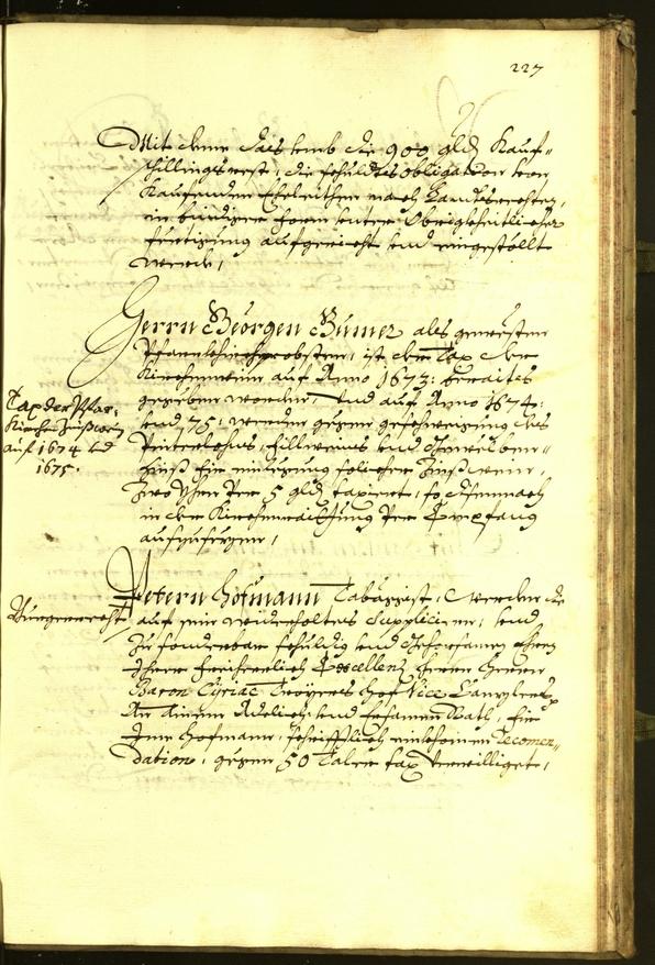 Stadtarchiv Bozen - BOhisto Ratsprotokoll 1680 