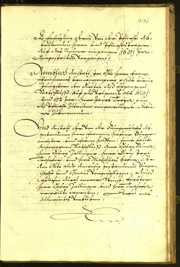 Stadtarchiv Bozen - BOhisto Ratsprotokoll 1680 