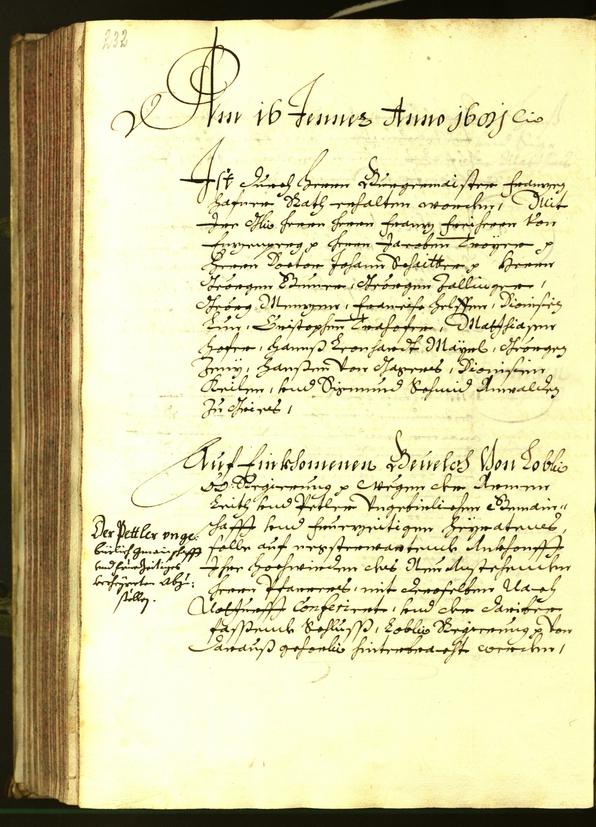 Archivio Storico della Città di Bolzano - BOhisto protocollo consiliare 1680 