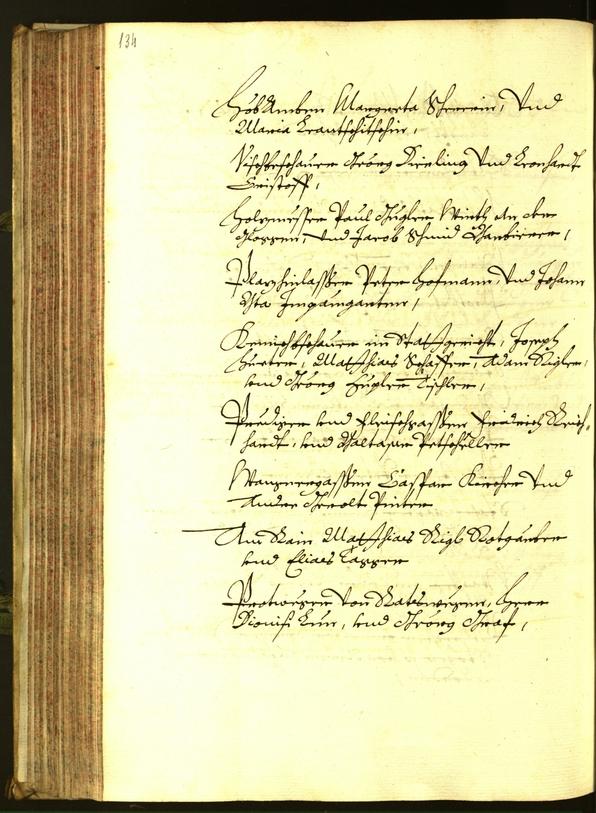 Stadtarchiv Bozen - BOhisto Ratsprotokoll 1680 