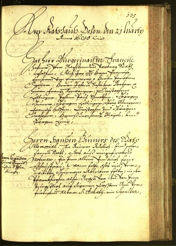 Civic Archives of Bozen-Bolzano - BOhisto Minutes of the council 1680 