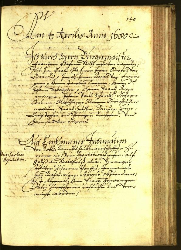 Civic Archives of Bozen-Bolzano - BOhisto Minutes of the council 1680 