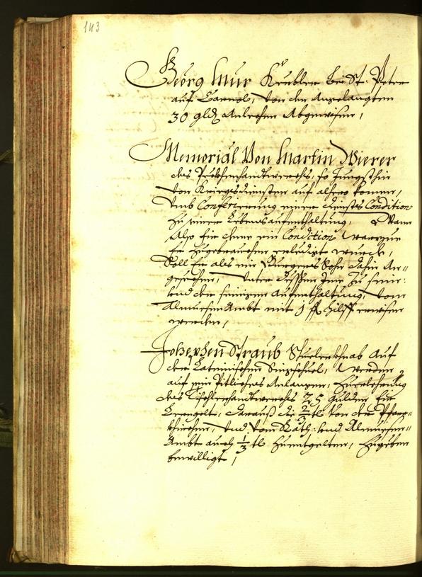 Stadtarchiv Bozen - BOhisto Ratsprotokoll 1680 