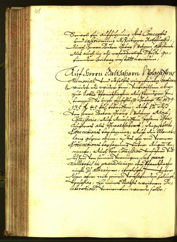 Stadtarchiv Bozen - BOhisto Ratsprotokoll 1680 