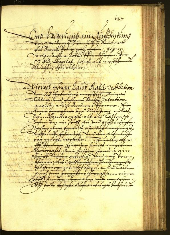 Stadtarchiv Bozen - BOhisto Ratsprotokoll 1680 