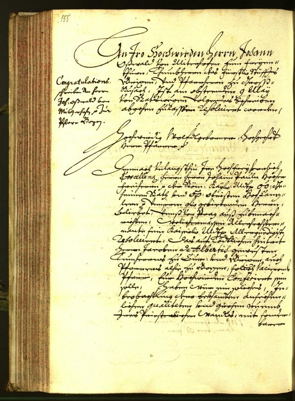 Stadtarchiv Bozen - BOhisto Ratsprotokoll 1680 