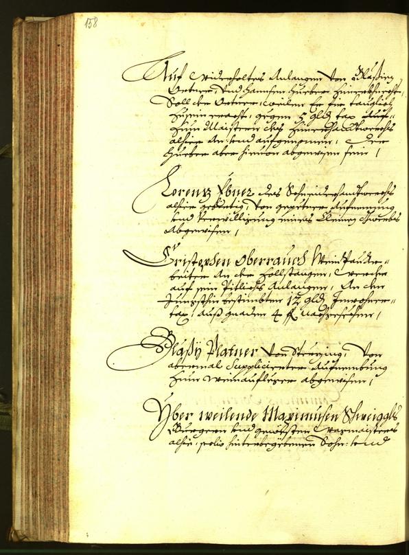 Stadtarchiv Bozen - BOhisto Ratsprotokoll 1680 