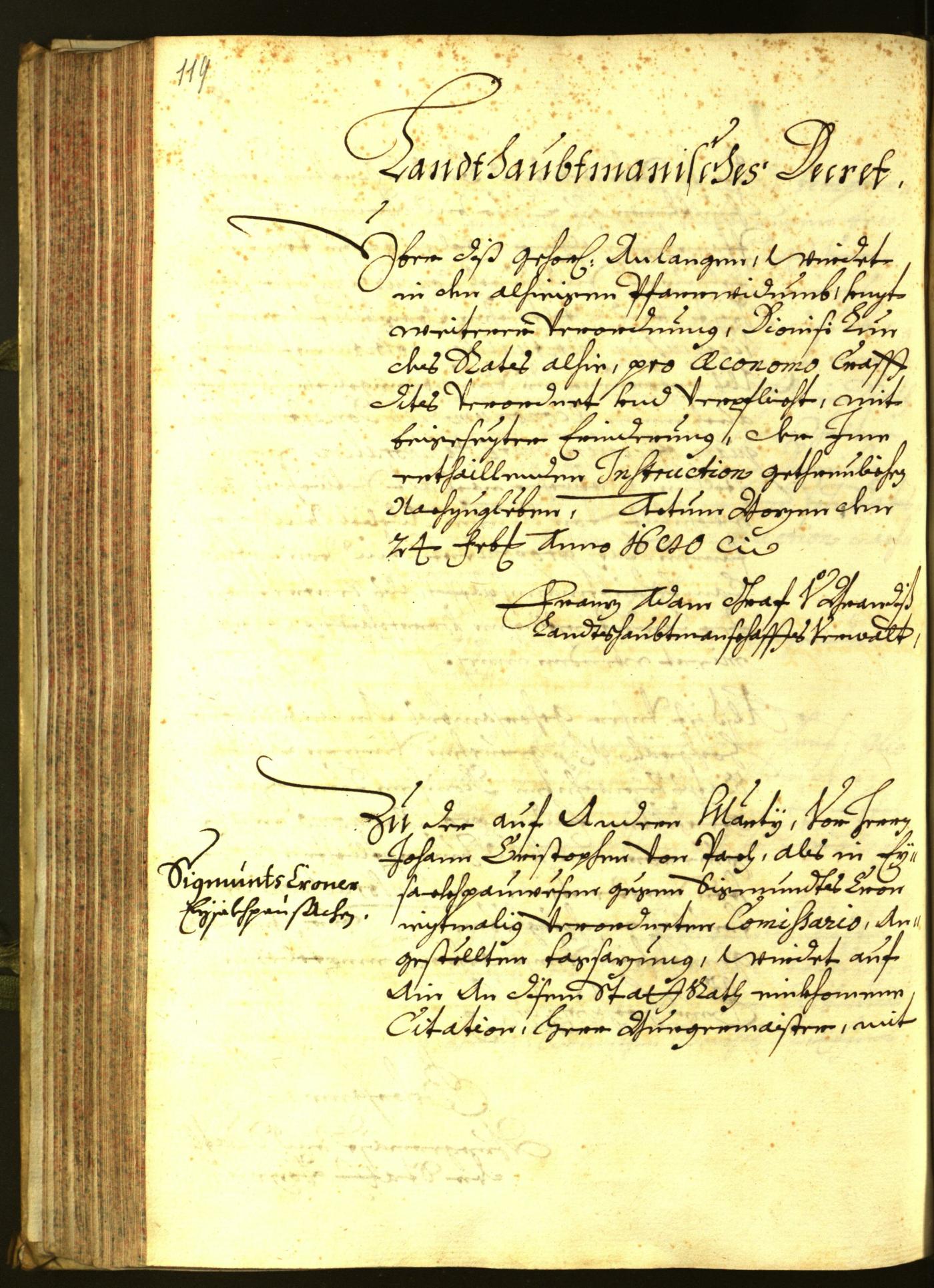 Civic Archives of Bozen-Bolzano - BOhisto Minutes of the council 1680 