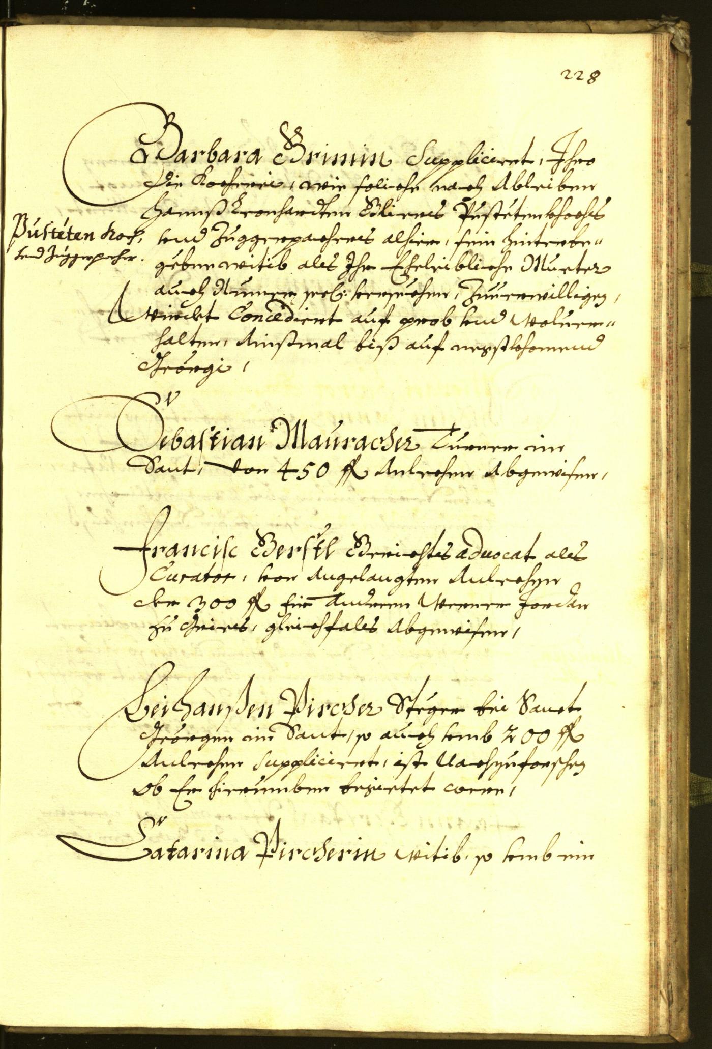 Stadtarchiv Bozen - BOhisto Ratsprotokoll 1680 