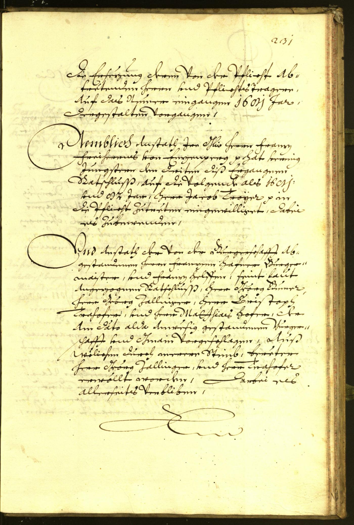 Stadtarchiv Bozen - BOhisto Ratsprotokoll 1680 