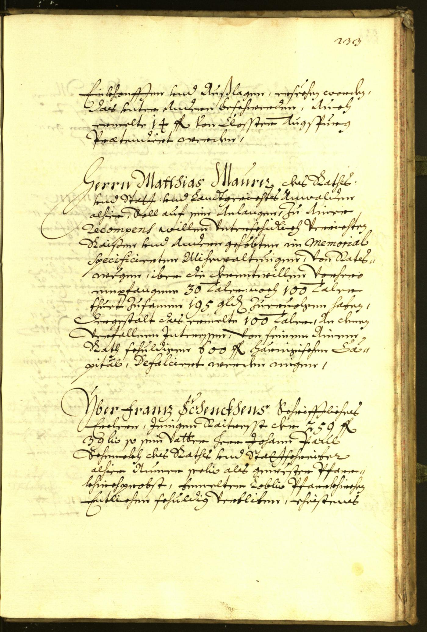 Stadtarchiv Bozen - BOhisto Ratsprotokoll 1680 