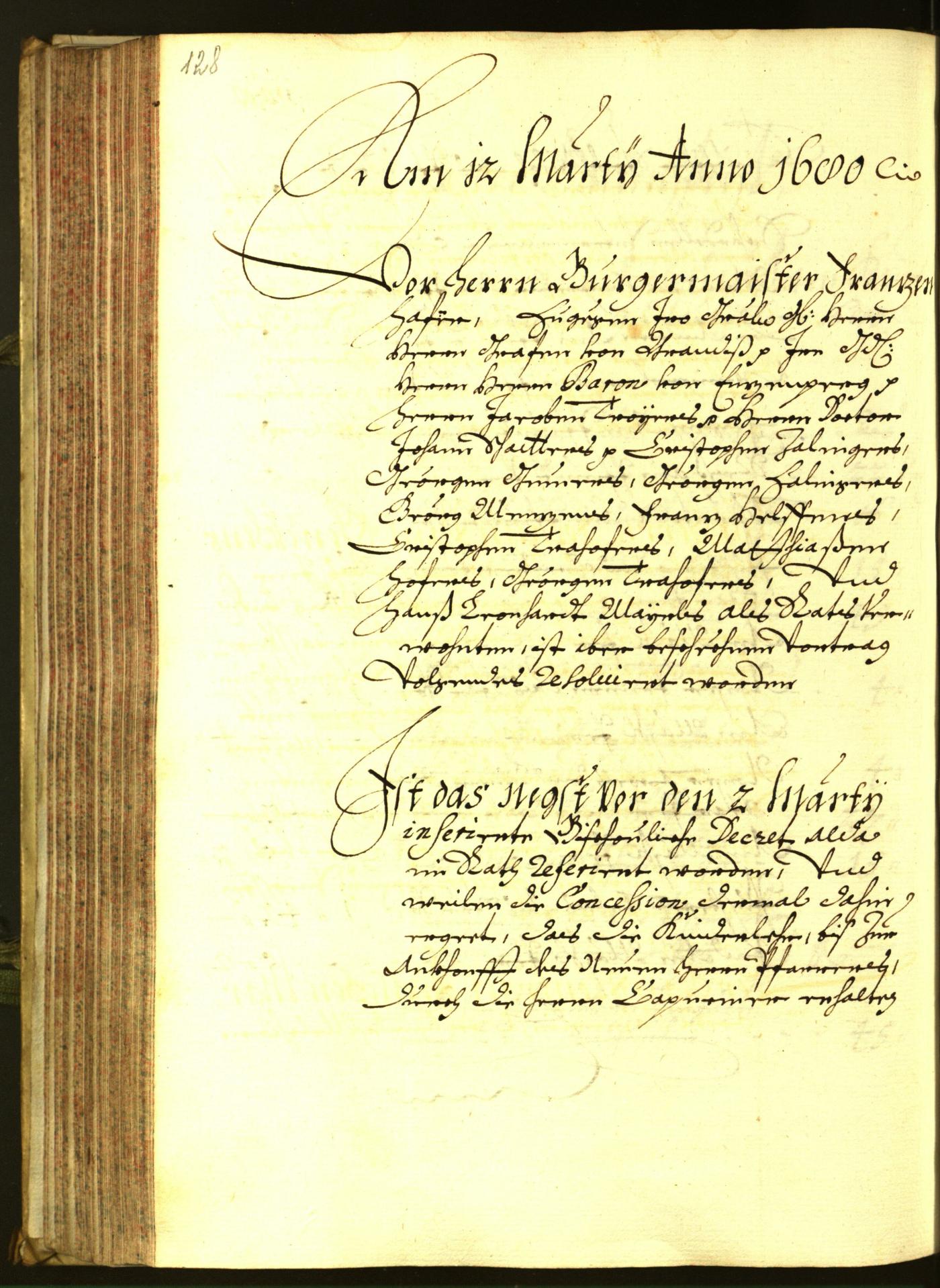 Civic Archives of Bozen-Bolzano - BOhisto Minutes of the council 1680 