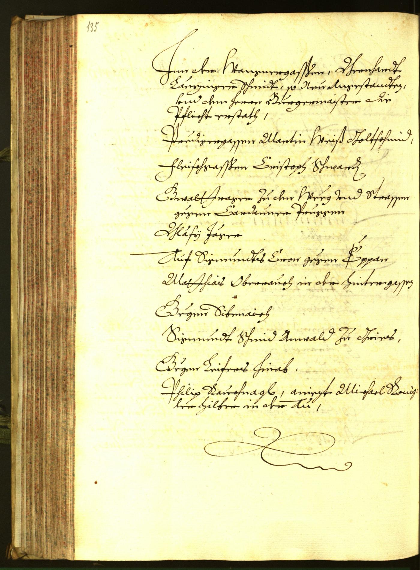 Stadtarchiv Bozen - BOhisto Ratsprotokoll 1680 