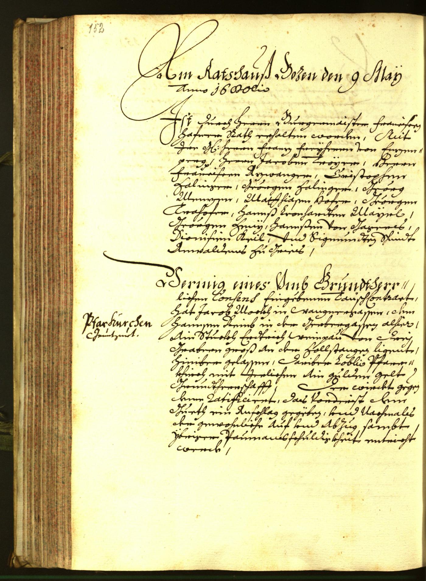 Civic Archives of Bozen-Bolzano - BOhisto Minutes of the council 1680 