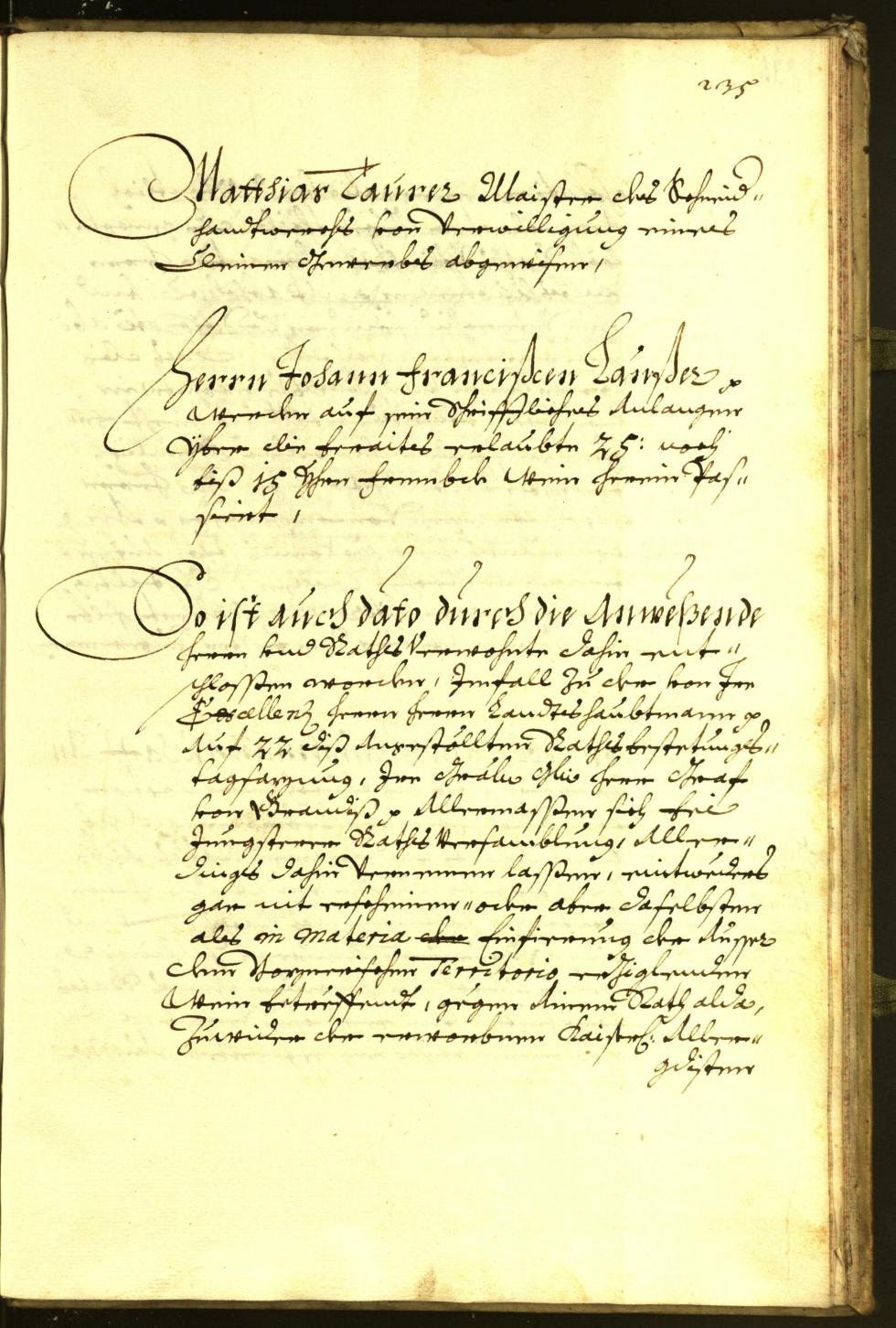 Stadtarchiv Bozen - BOhisto Ratsprotokoll 1680 