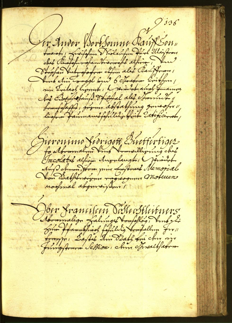 Stadtarchiv Bozen - BOhisto Ratsprotokoll 1680 