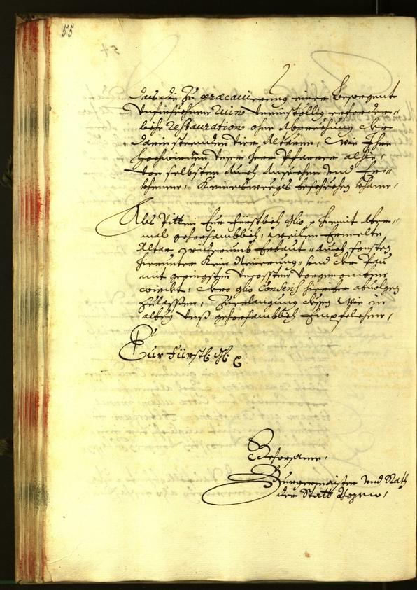 Stadtarchiv Bozen - BOhisto Ratsprotokoll 1681 