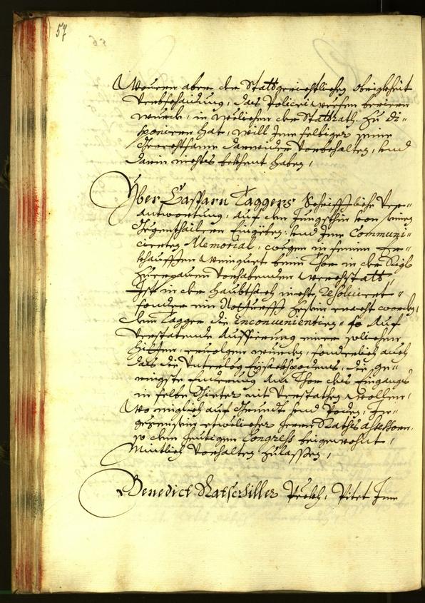 Stadtarchiv Bozen - BOhisto Ratsprotokoll 1681 