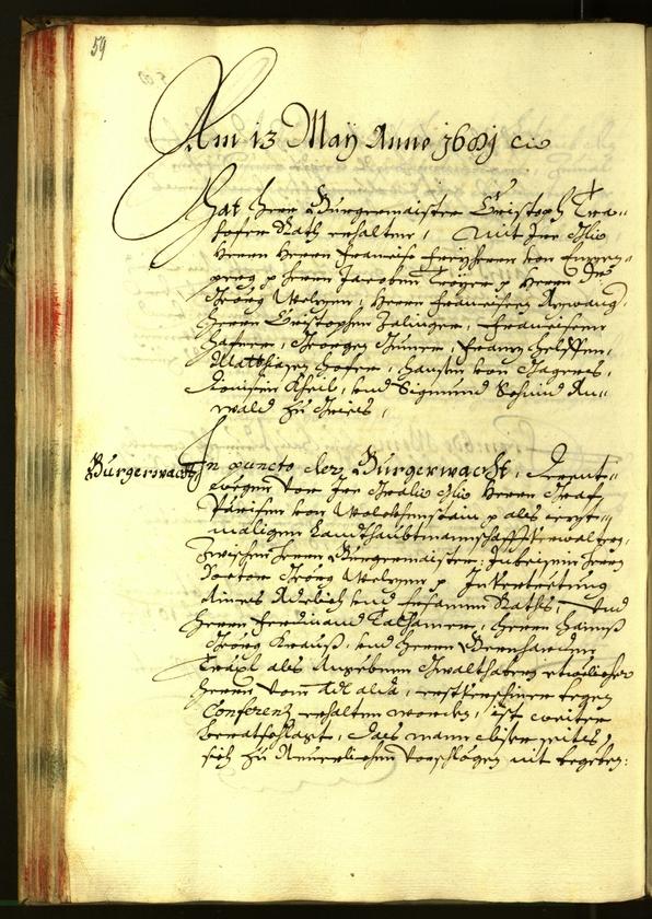 Archivio Storico della Città di Bolzano - BOhisto protocollo consiliare 1681 