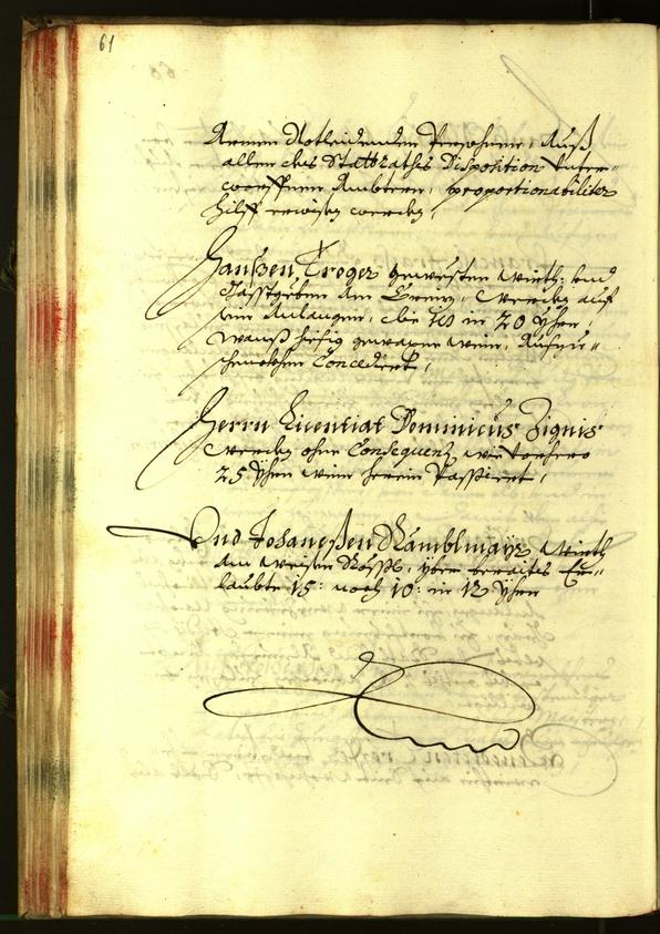 Stadtarchiv Bozen - BOhisto Ratsprotokoll 1681 