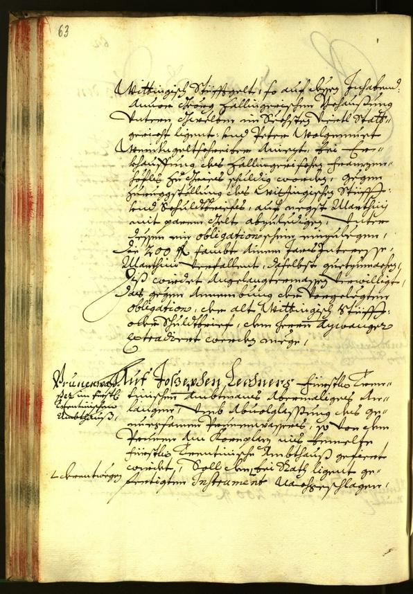 Stadtarchiv Bozen - BOhisto Ratsprotokoll 1681 