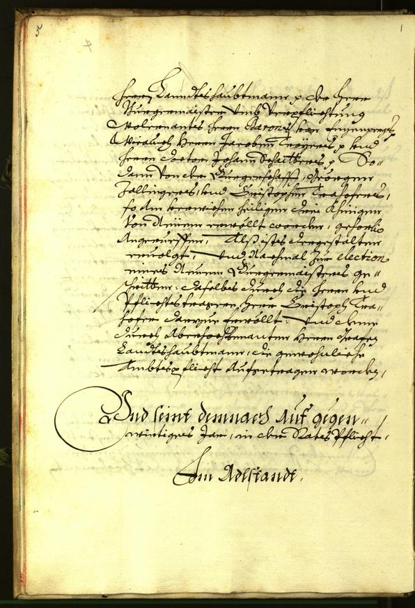 Stadtarchiv Bozen - BOhisto Ratsprotokoll 1681 