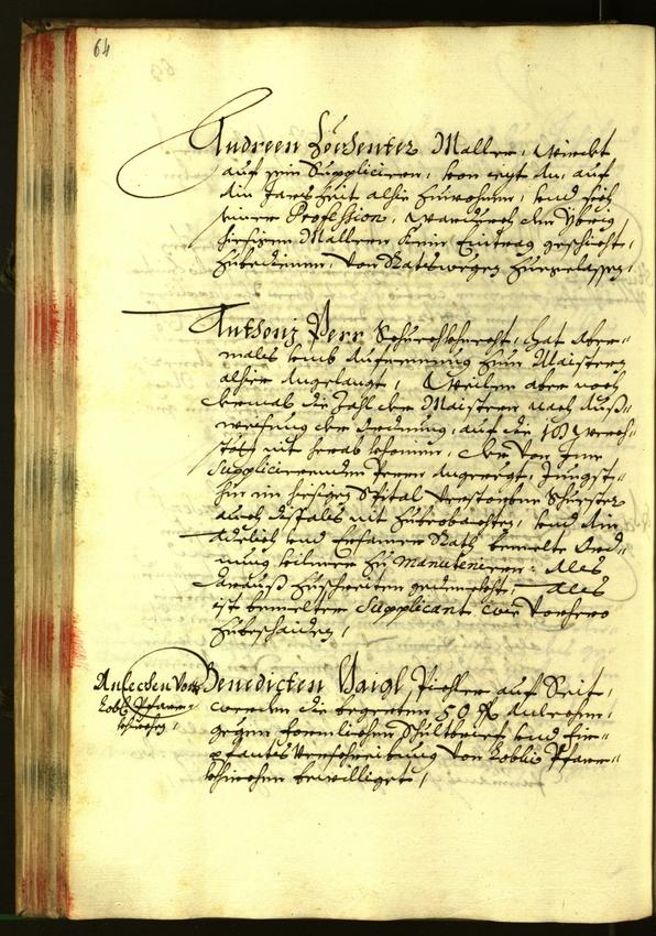 Stadtarchiv Bozen - BOhisto Ratsprotokoll 1681 