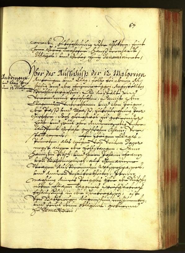 Stadtarchiv Bozen - BOhisto Ratsprotokoll 1681 