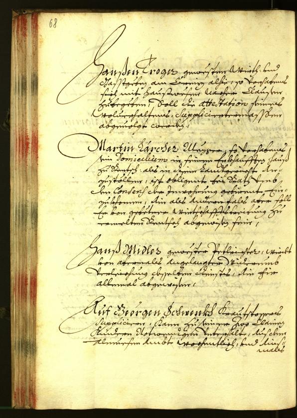 Civic Archives of Bozen-Bolzano - BOhisto Minutes of the council 1681 