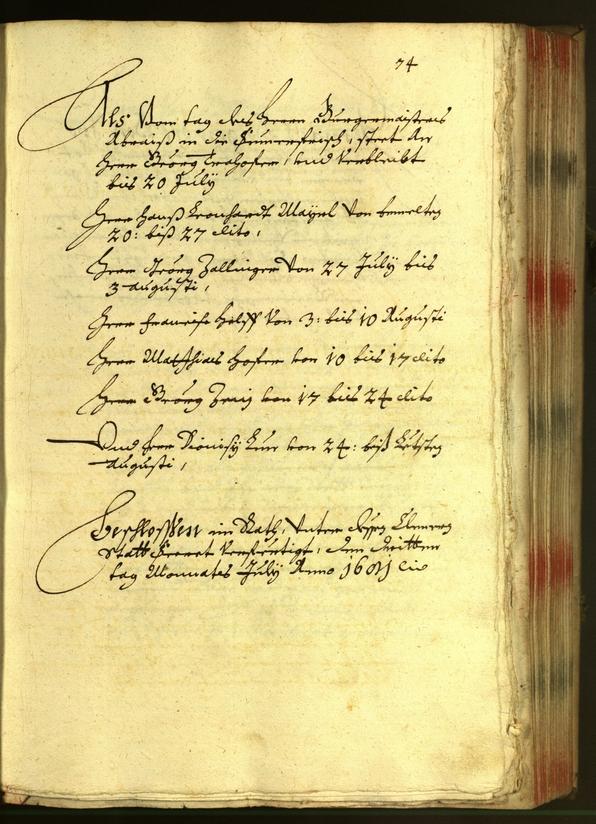 Civic Archives of Bozen-Bolzano - BOhisto Minutes of the council 1681 