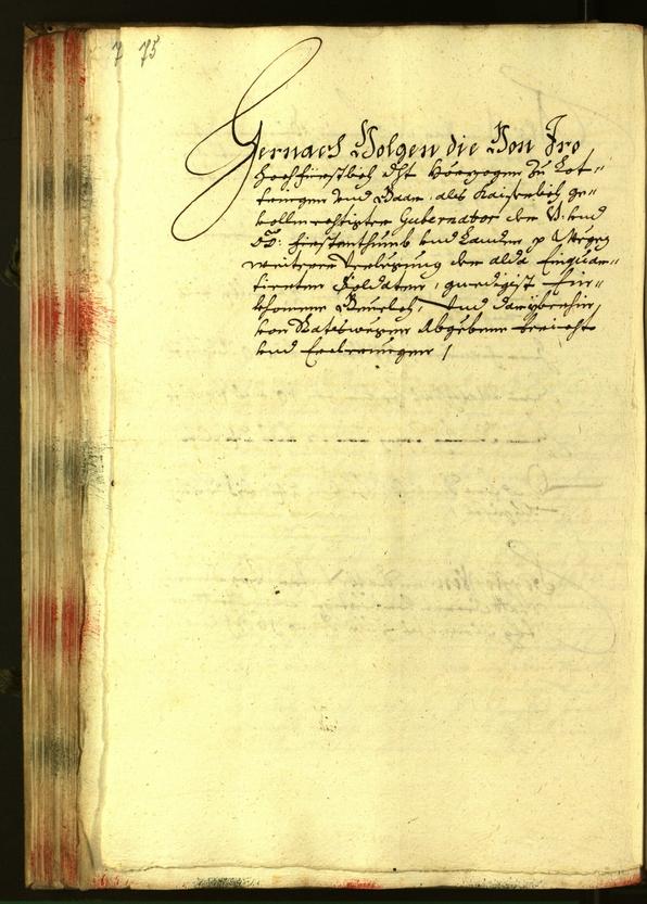 Stadtarchiv Bozen - BOhisto Ratsprotokoll 1681 