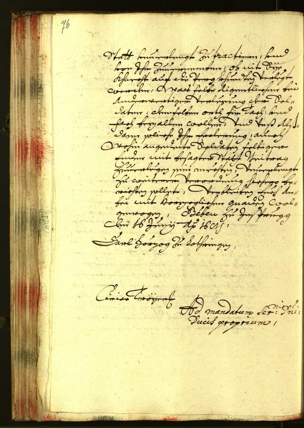 Stadtarchiv Bozen - BOhisto Ratsprotokoll 1681 