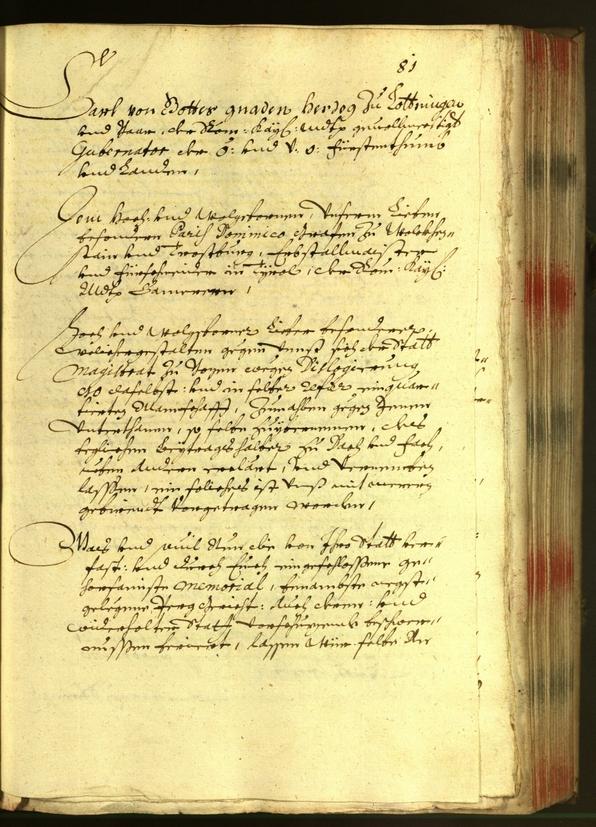 Archivio Storico della Città di Bolzano - BOhisto protocollo consiliare 1681 