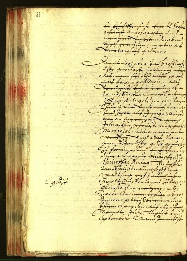 Stadtarchiv Bozen - BOhisto Ratsprotokoll 1681 