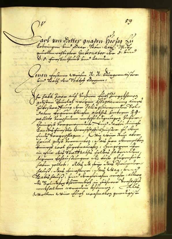 Stadtarchiv Bozen - BOhisto Ratsprotokoll 1681 