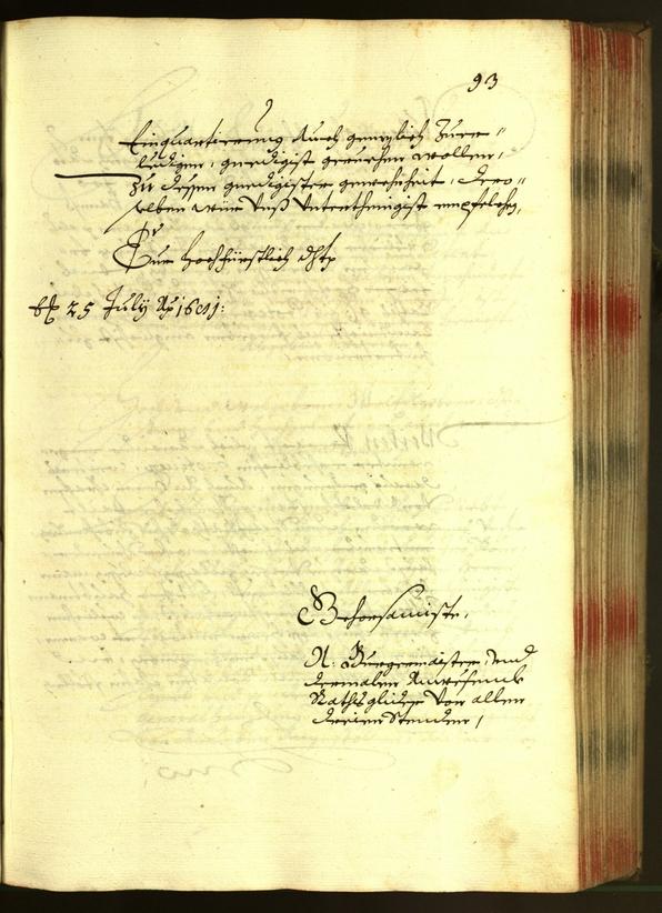 Civic Archives of Bozen-Bolzano - BOhisto Minutes of the council 1681 