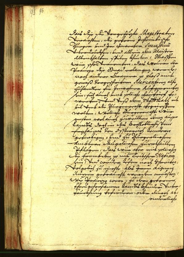 Stadtarchiv Bozen - BOhisto Ratsprotokoll 1681 