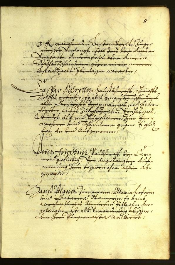 Stadtarchiv Bozen - BOhisto Ratsprotokoll 1681 